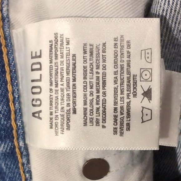 Agolde Riley Crop Jeans - Picture 12 of 15